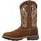 Georgia Boot Carbo-Tec FLX, Men's Waterproof Western Work Boot, 8 W, 11 in Height, Brown GB00649 - alternate 3